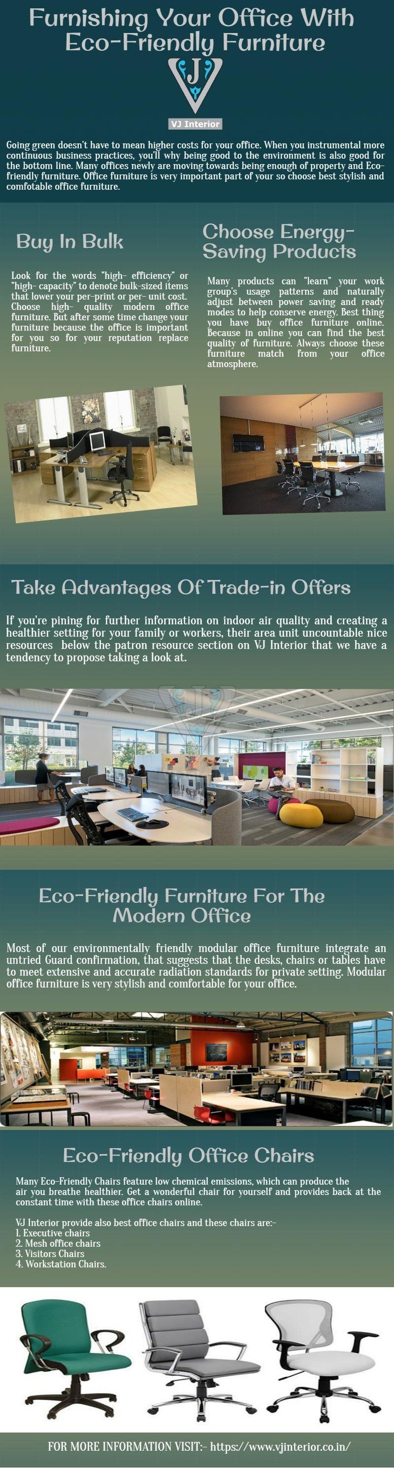 Affordable Eco Friendly Furniture to Furnish Your Office & Living Rooms