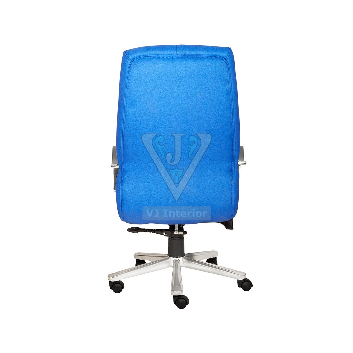 HiHigh Back Revolving Executive Chair In Blue Color VJ Interior