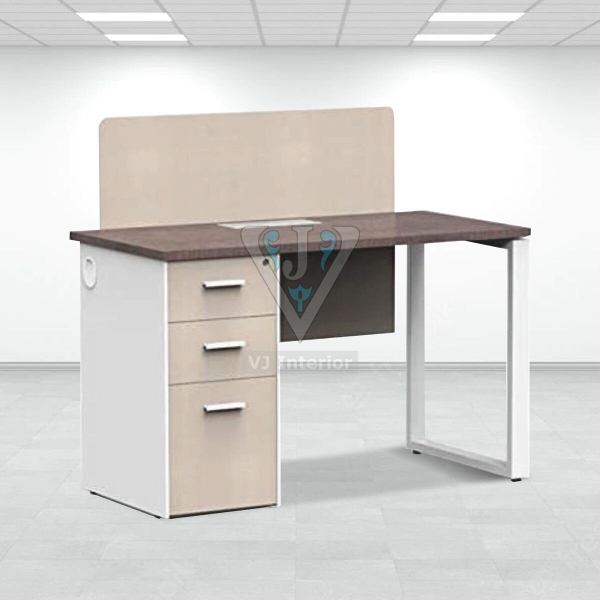 VJ2272 Single Seater Workstation with Drawers VJ Interior